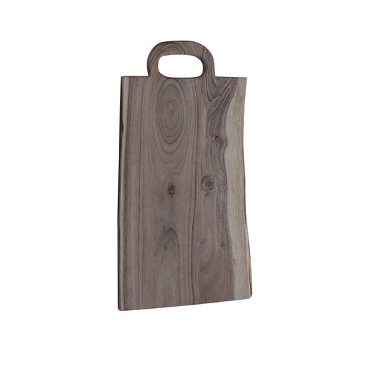 Tabla rectangular de madera natural (Live Edge), Colección Matthew Izzo Home