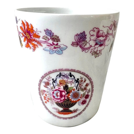 Limoges Francia Taza de Porcelana Pintada a Mano