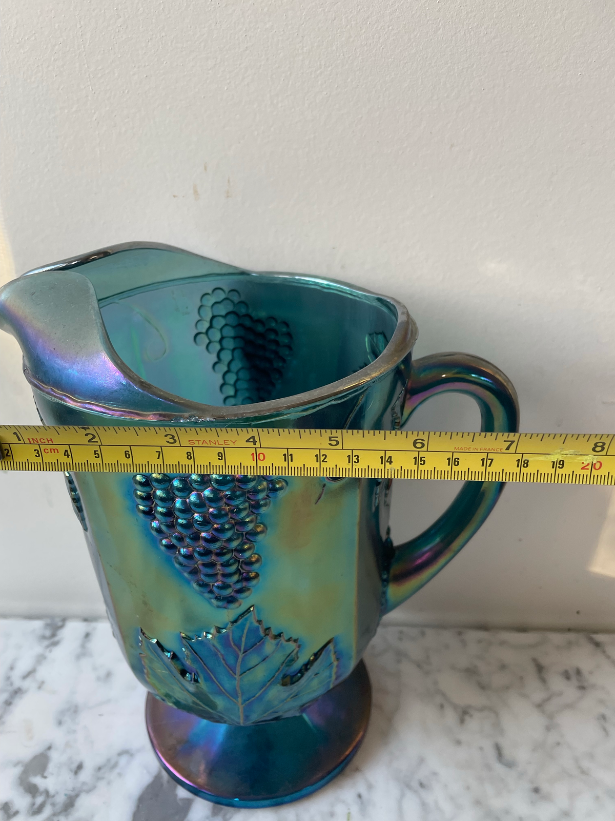 Vintage Indiana Carnival Glass Pitcher