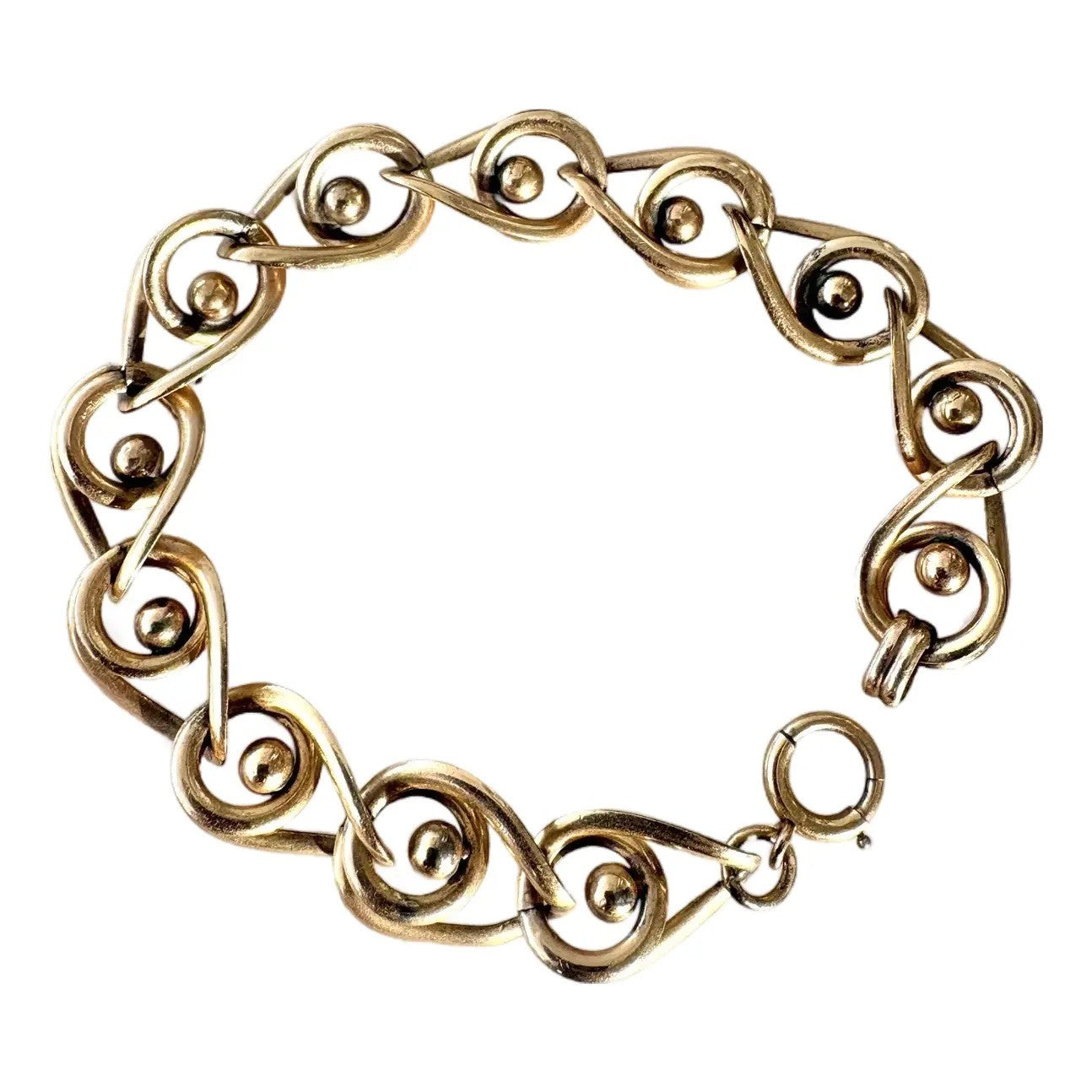 Vintage Gold Fill Chain Link Bracelet