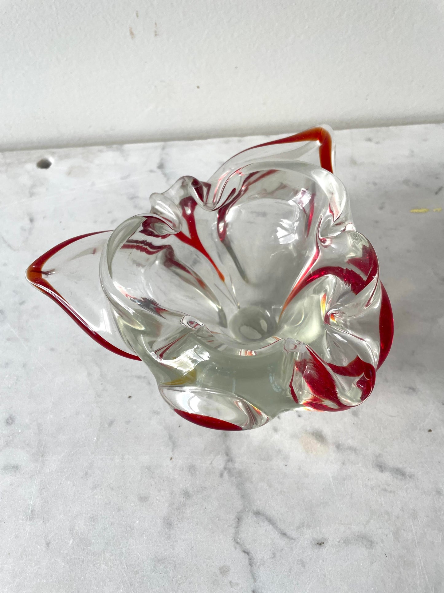 Vintage Mid-Century Murano Glass Ashtray