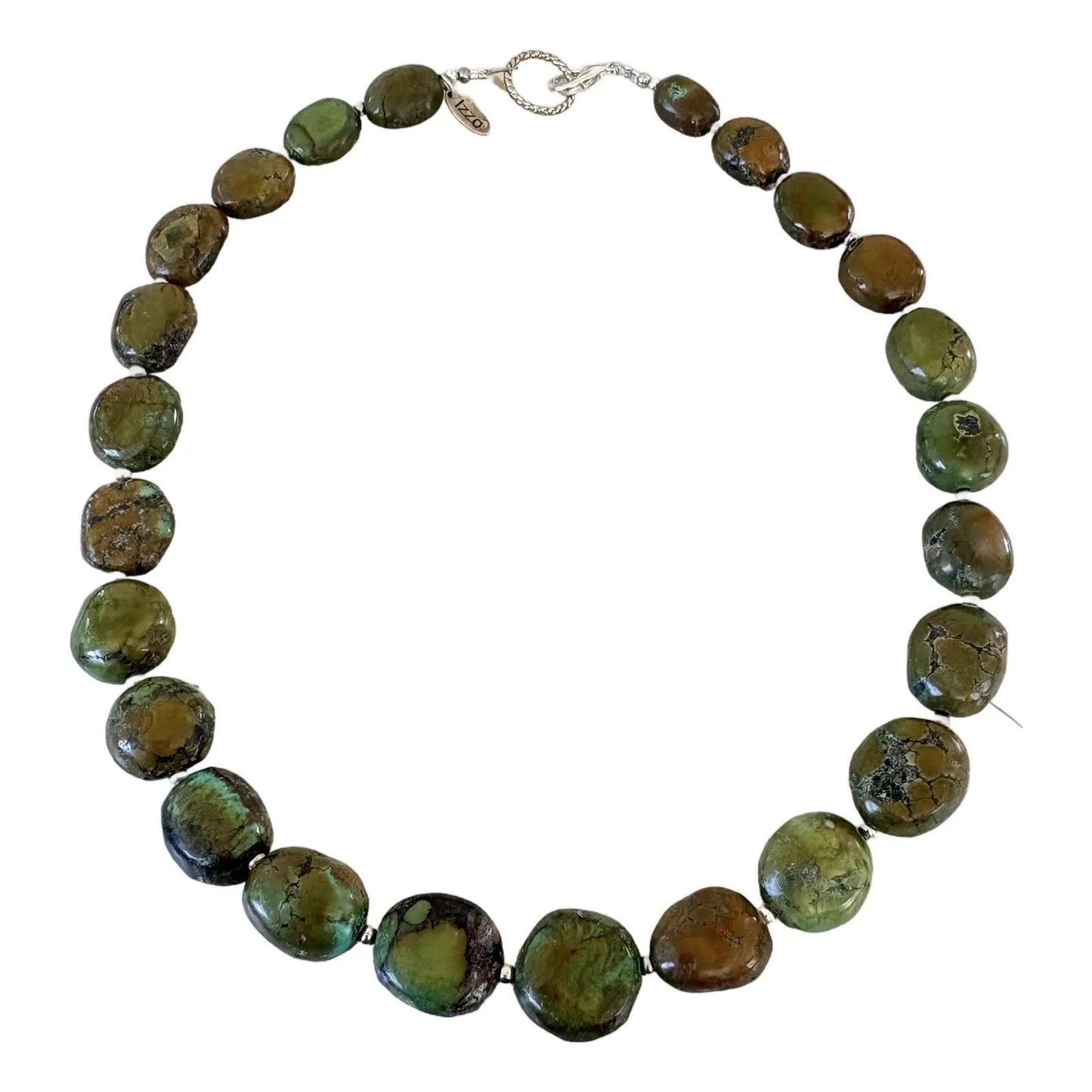 Green Turquoise Beaded Necklace