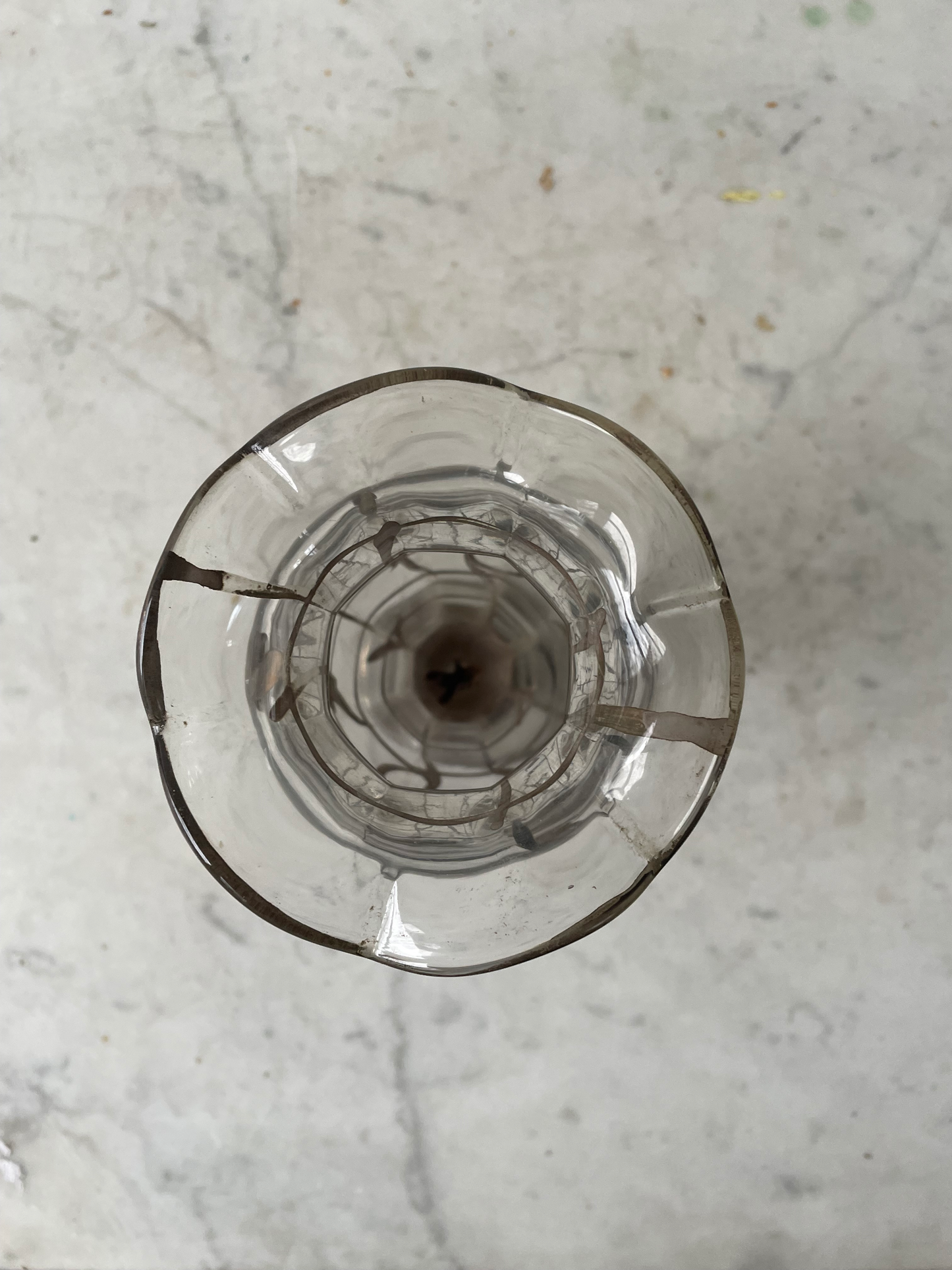 Lovely Art Nouveau Sterling Silver Overlay Glass Vase