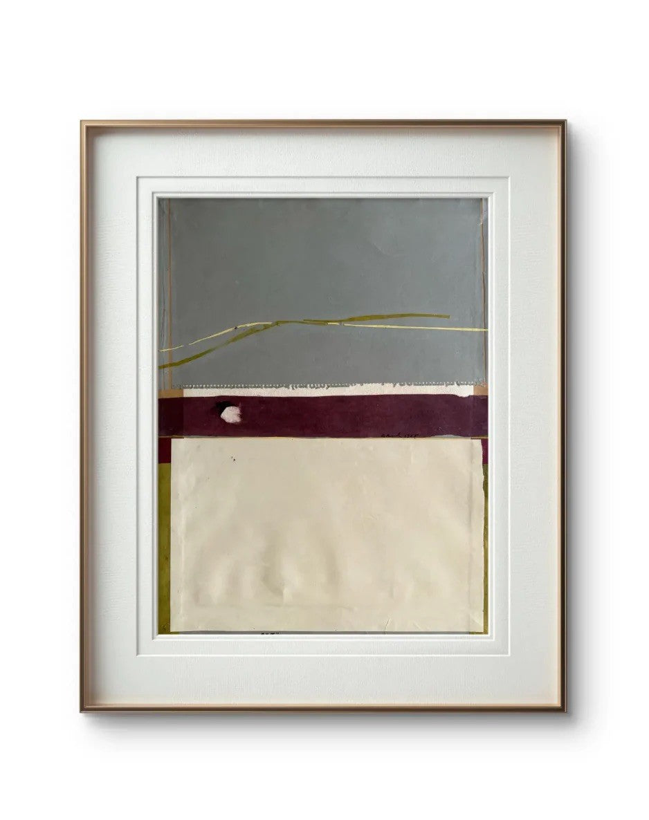 Barbara Beck 1968 Abstract Paper Collage - Featured in Woody Allen's film "Manhattan"