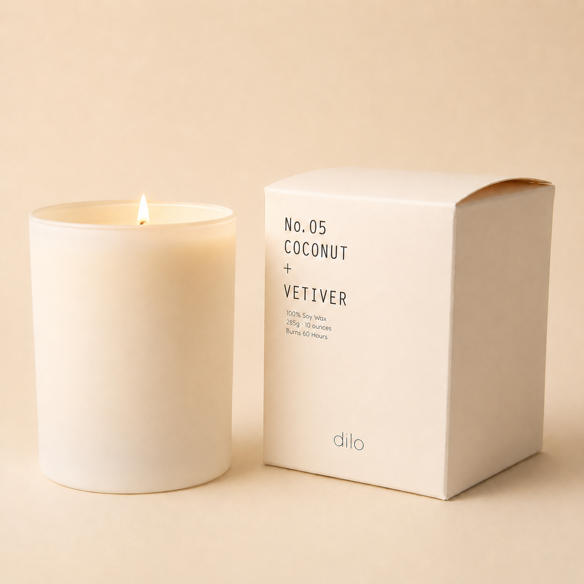 dilo - No. 05 Coconut + Vetiver Candle