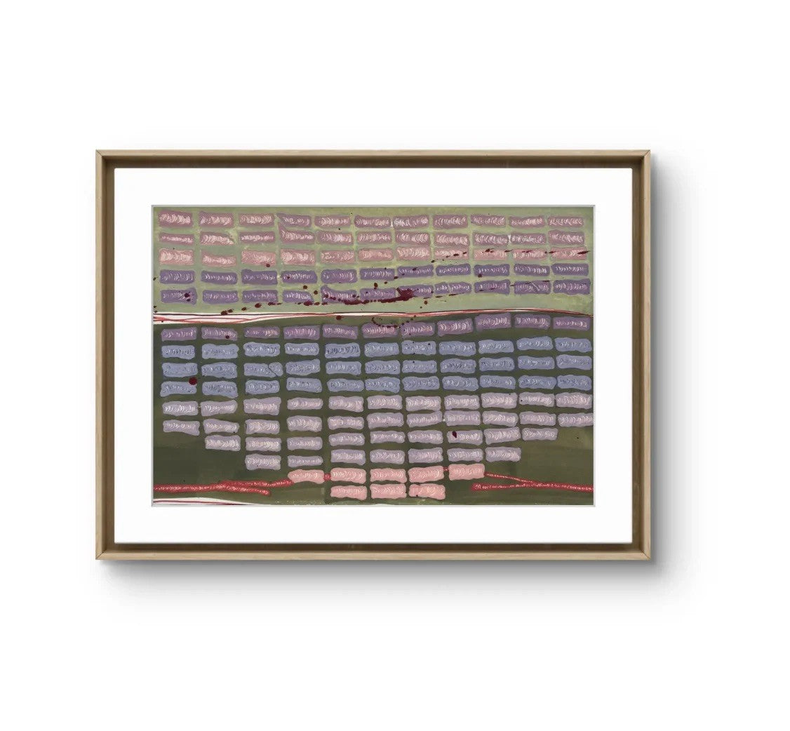 Barbara Beck 2002 Watercolor Painting on Paper - Signed and Dated
