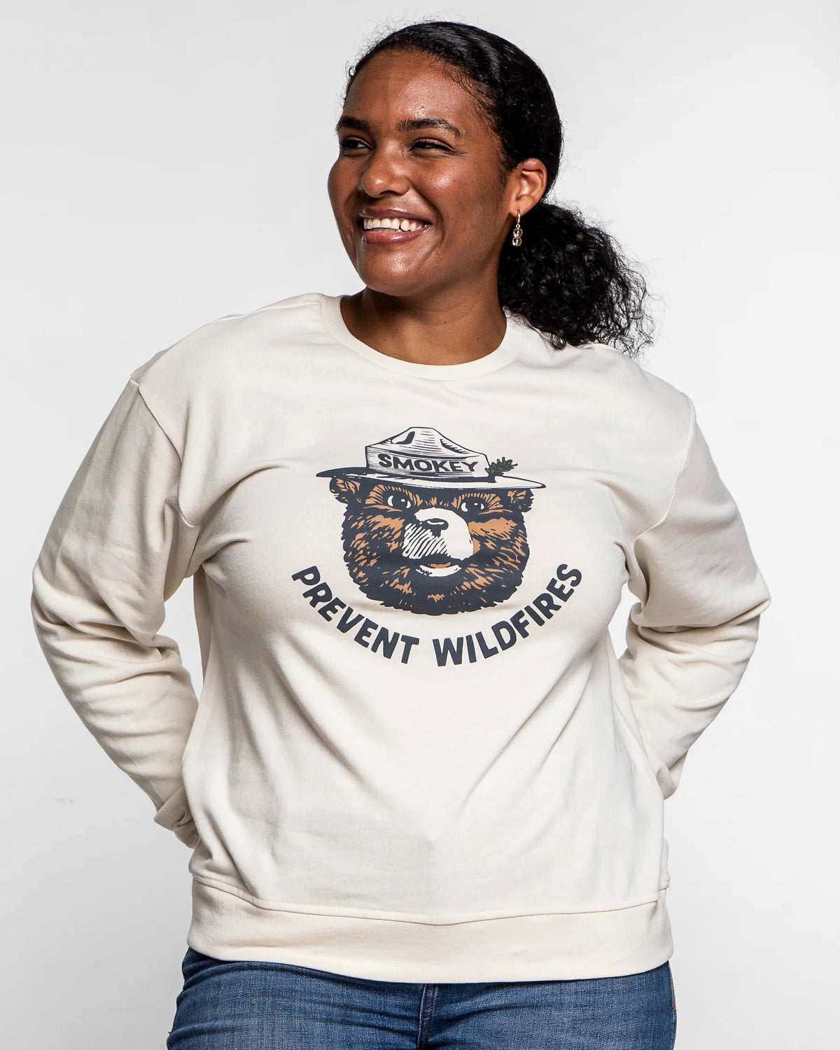 Landmark Project - Smokey Retro Unisex Sweatshirt: Antler