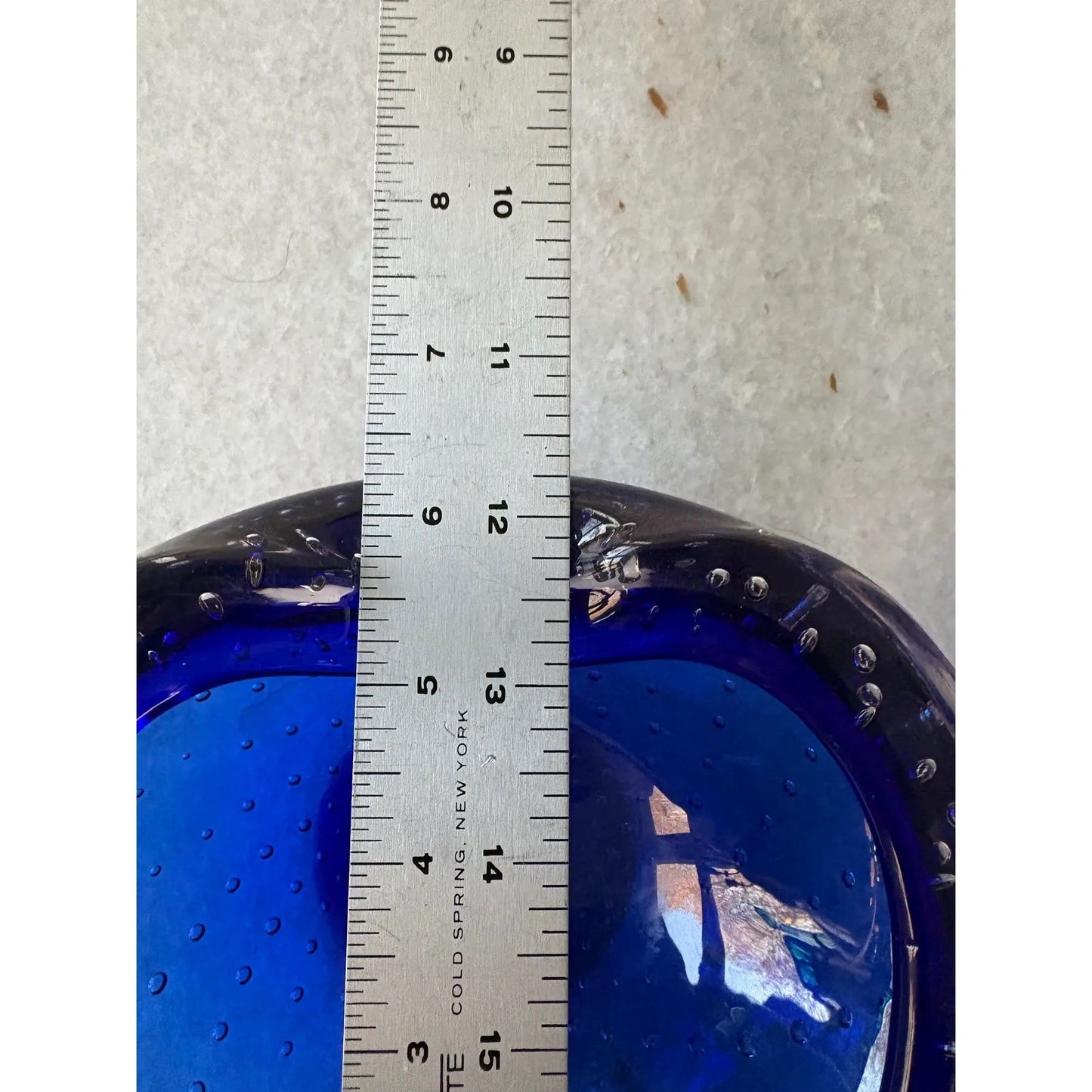 Barovier & Toso Murano Cobalt Blue Glass Bowl