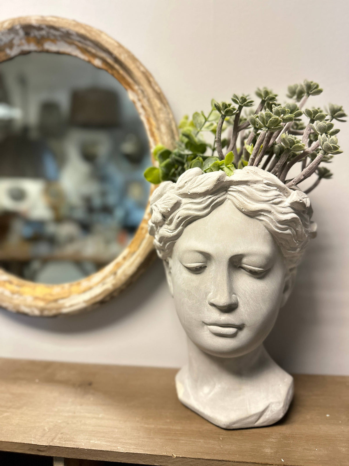 Vagabond Vintage - Women Head Planter: Small