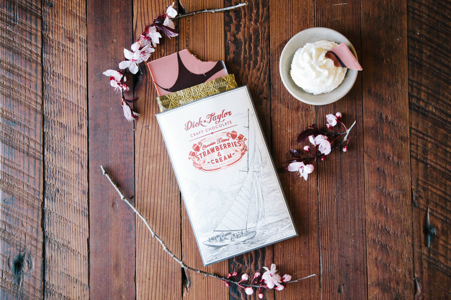 Dick Taylor - Fresas y crema bañadas en chocolate