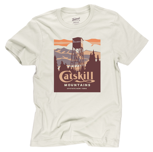 Landmark Project - Catskill Mountains Tee: Dune