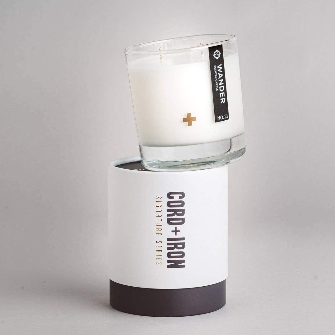 Cord + Iron - Amber + Moss Candle