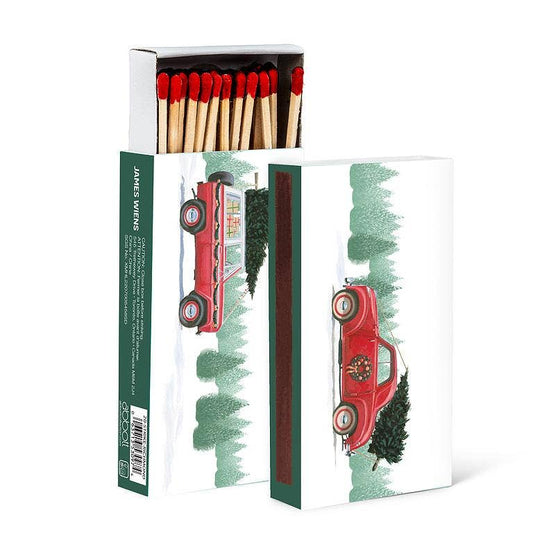 Matches, Car & Truck with Trees - 45 sticks, 4 Inches Long