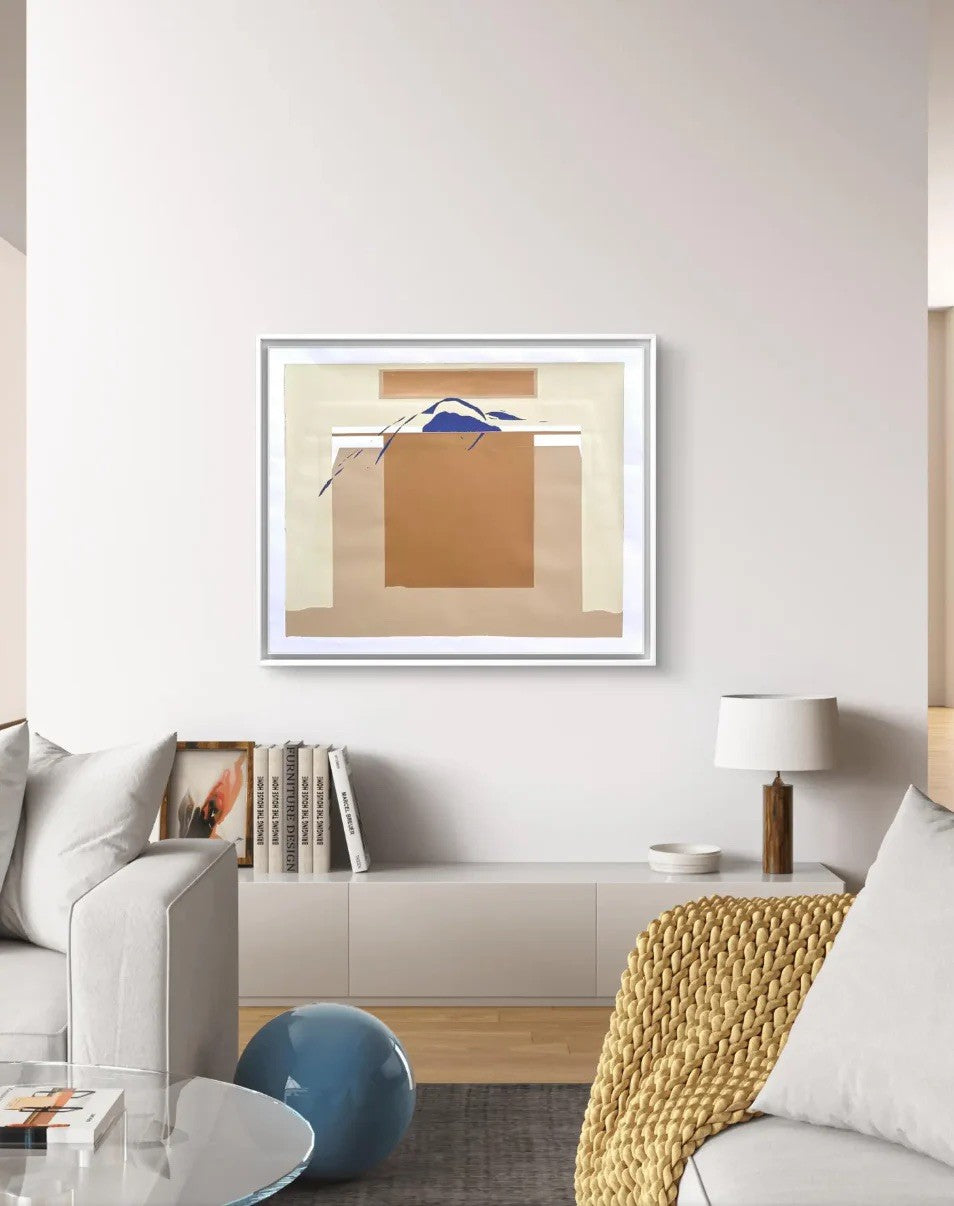 Barbara Beck 1969 Screen Print on Paper