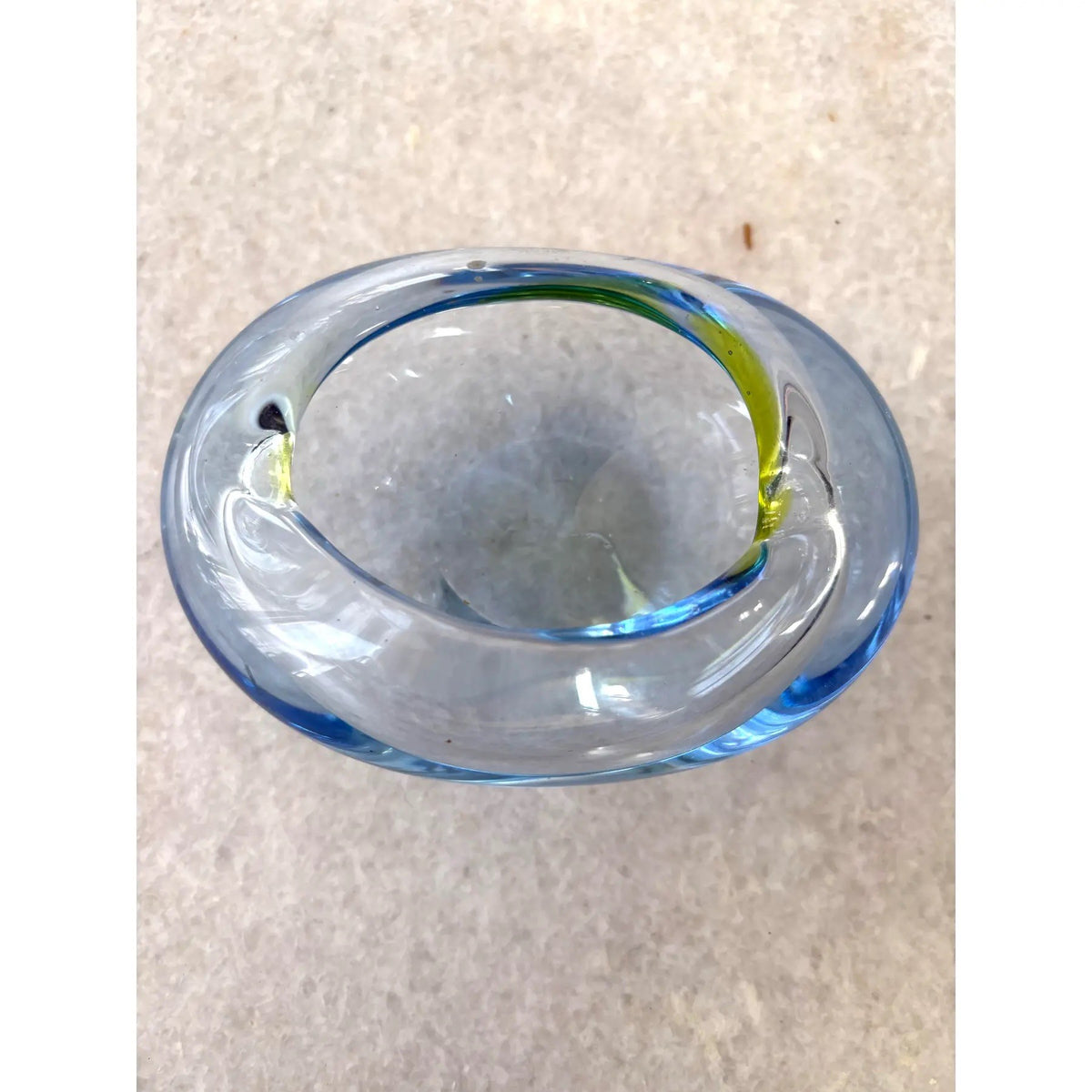 MCM Marano Glass Pale Blue Bowl