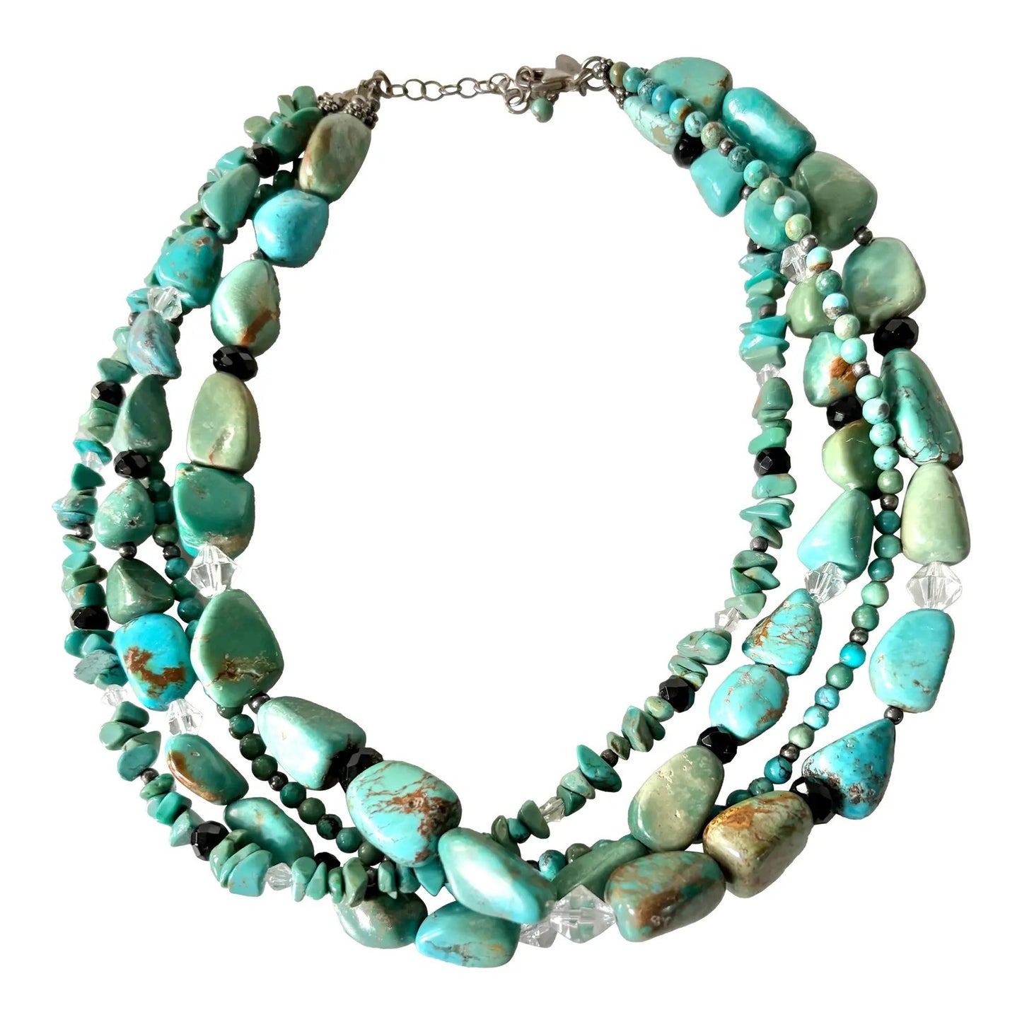 Multi Strand, Turquoise Vintage Necklace