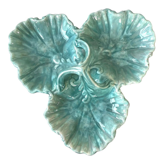 Fuente de cerámica "Encanto" de mediados de siglo