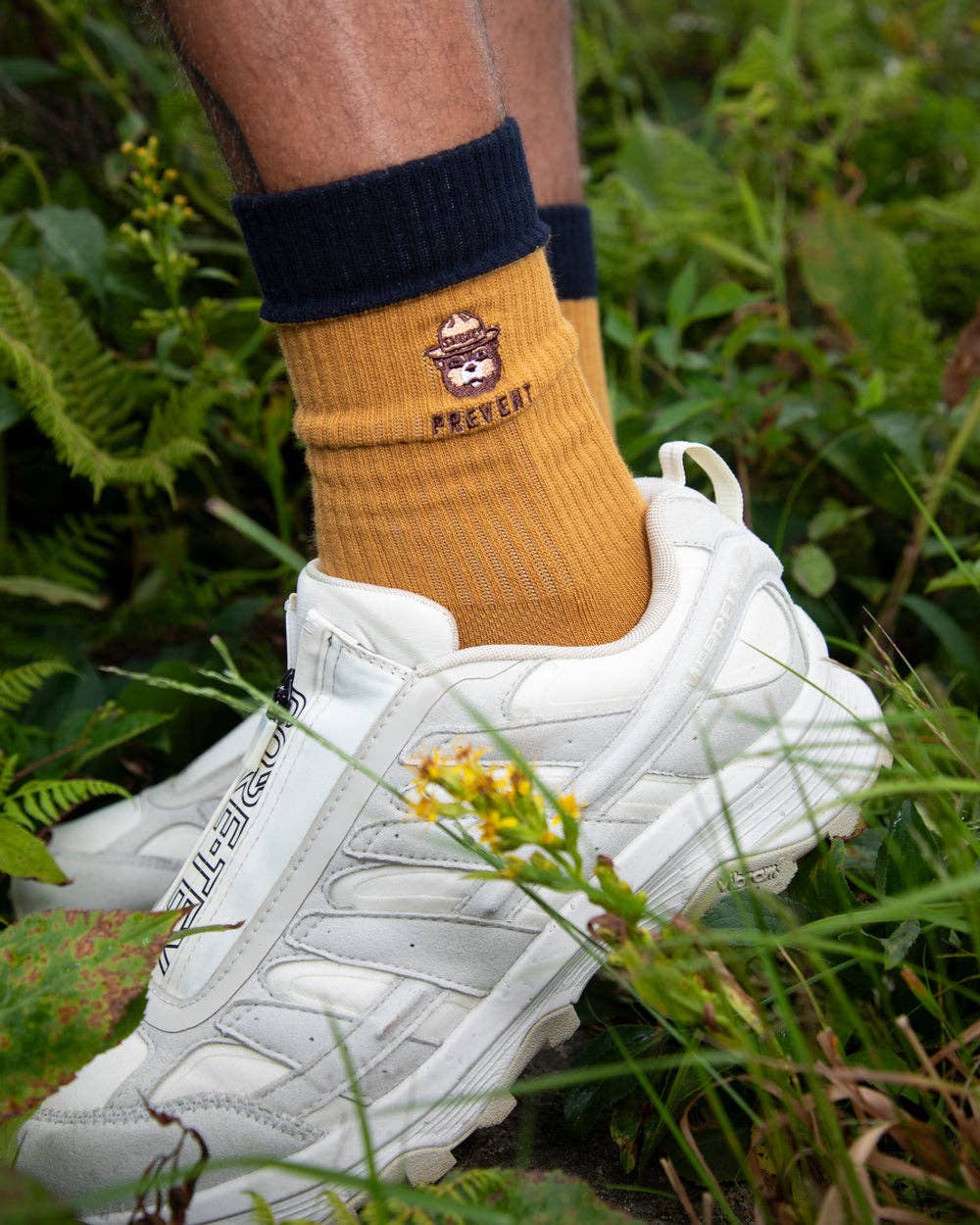 Landmark Project - Sock Smokey's Message Sock: Sandstone
