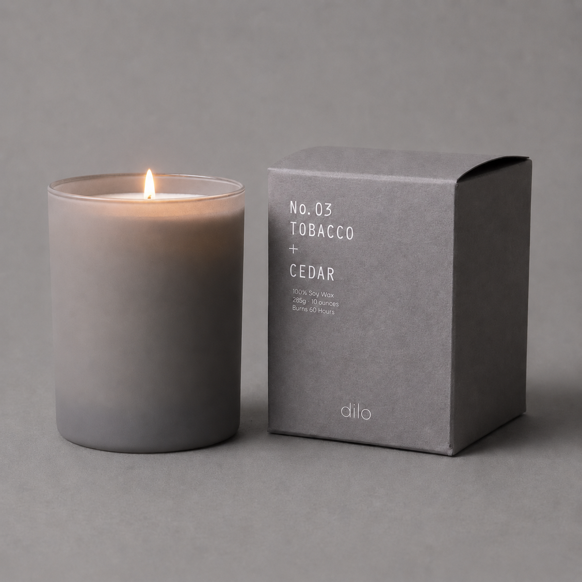 dilo - No. 03 Tobacco + Cedar Candle