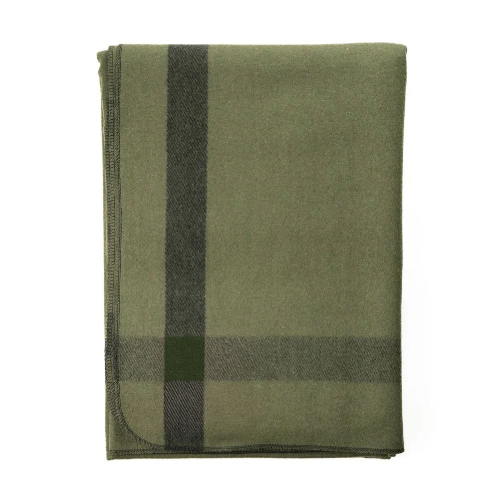 Catskills Wool Blanket - Hunter