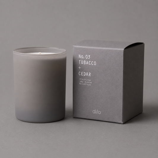 dilo - No. 03 Tobacco + Cedar Candle