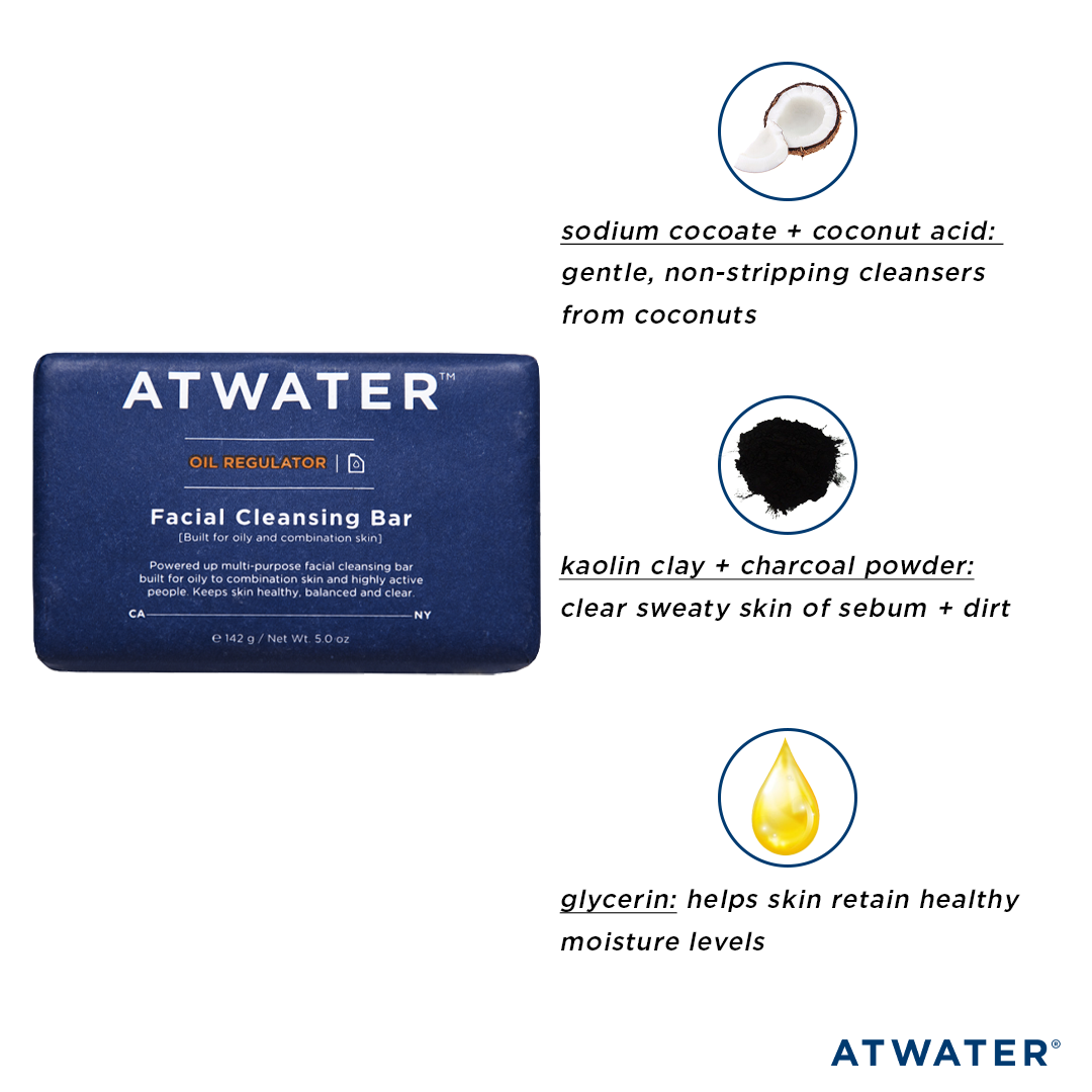 ATWATER - Oil Regulator Facial Cleansing Bar