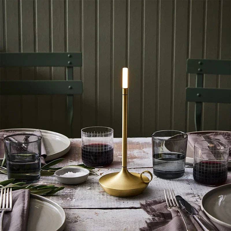 B+F - Portable Candle Lantern: Black