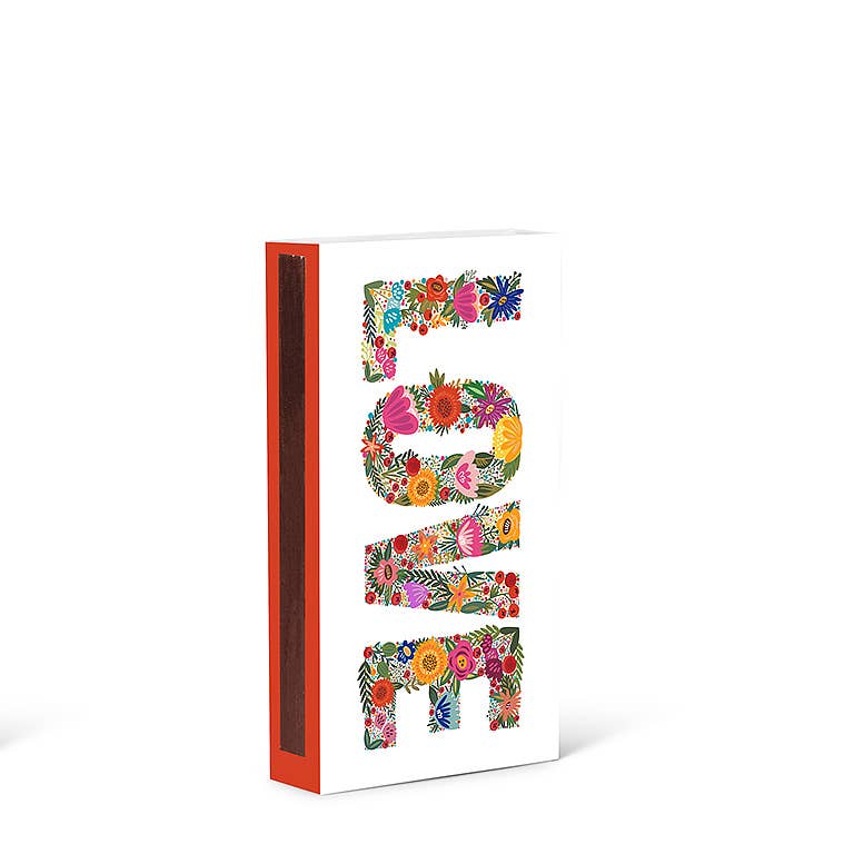 Fósforos, Amor Floral - 45 cerillas, 10 cm de largo