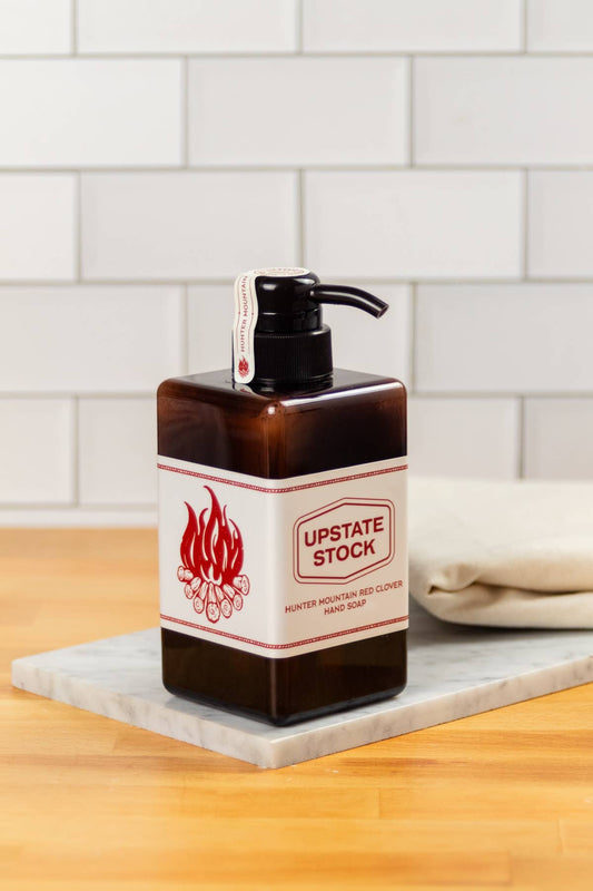 Upstate Stock - Trébol Rojo de Hunter Mountain - Jabón de Manos