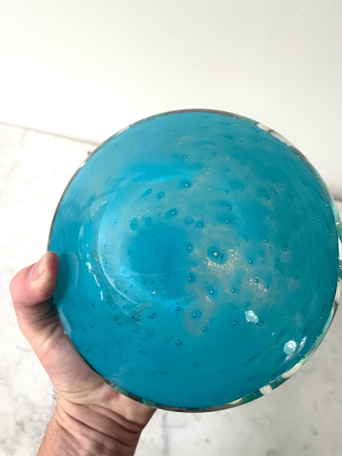 Mid Century Murano Glass Ashtray by Seguso