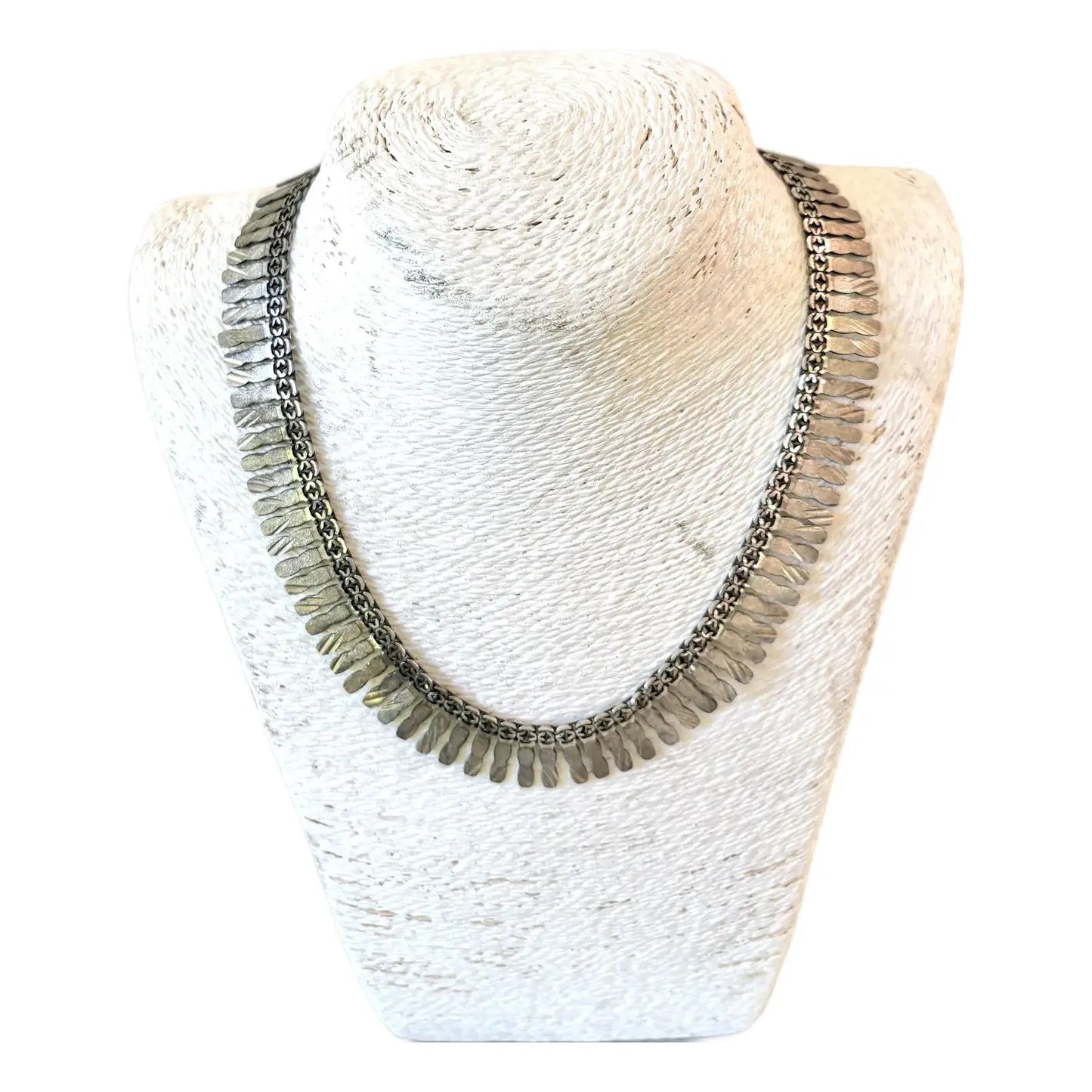 Sterling Silver Vintage Mexico Necklace