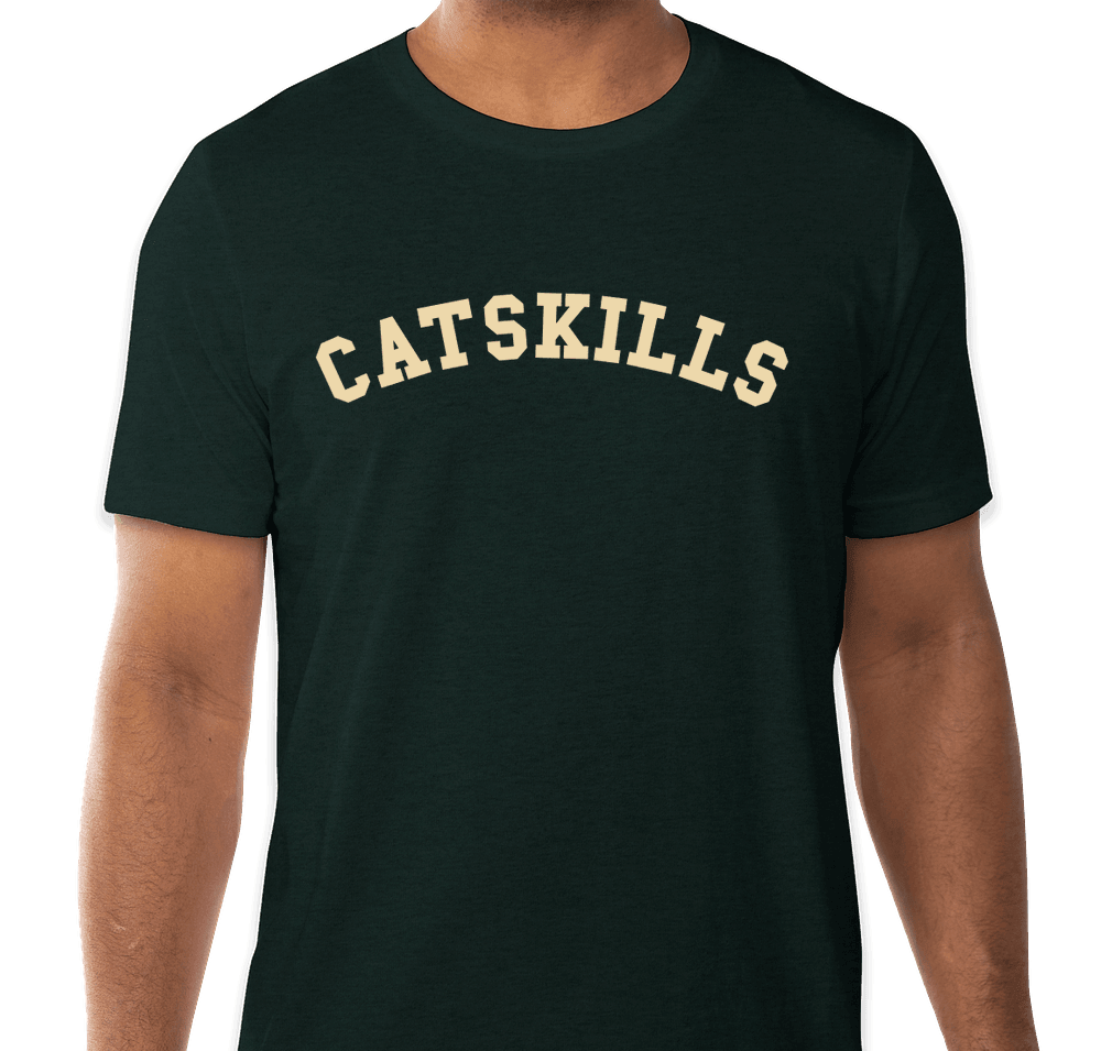 Catskill Letterman T-Shirt, Forest