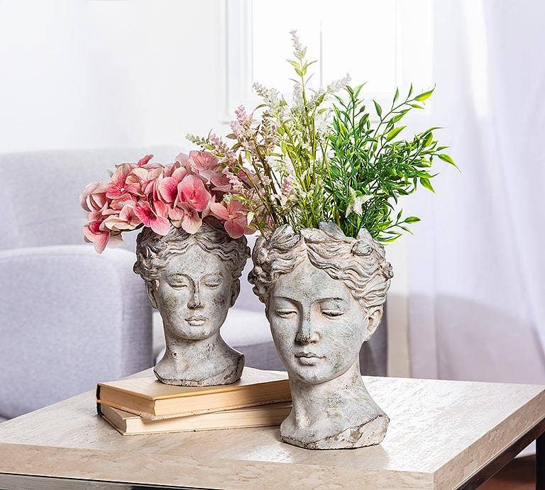 Abbott - Women Head Planter: Small (8.5"H)