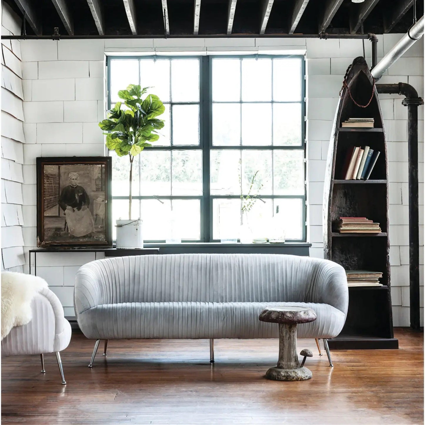 Matthew Izzo Home Alice Metal Mushroom Stool