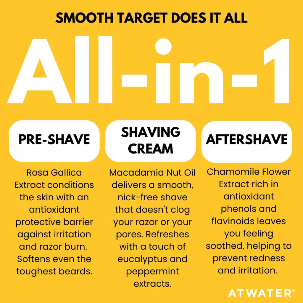 Crema de afeitar Smooth Target