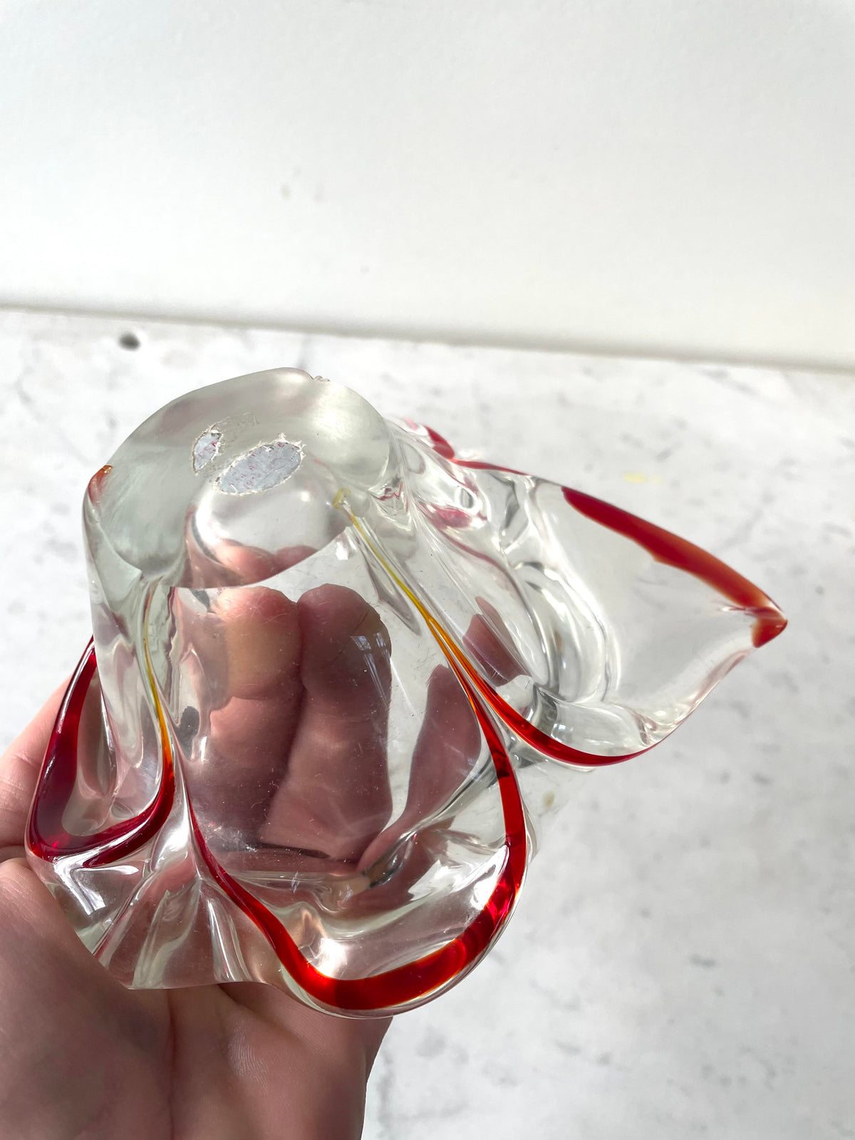 Vintage Mid-Century Murano Glass Ashtray