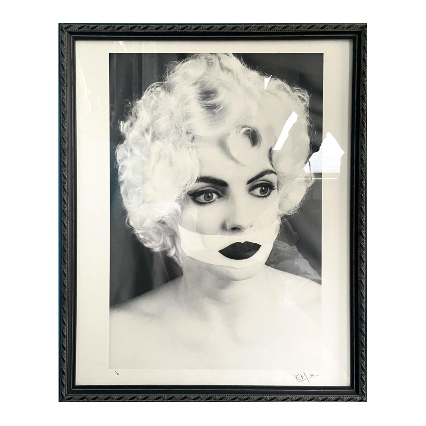Edward Mapplethorpe, Original Photograph, "Melody", Signed.