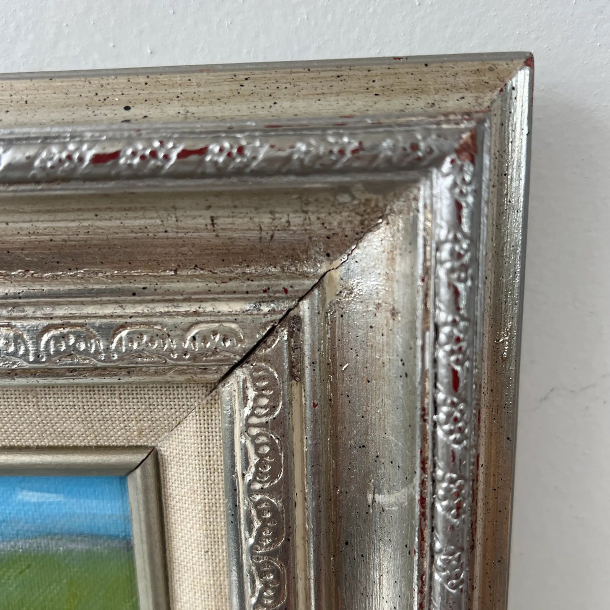 Ireland Path by Reta Snow, Oil on Board, Signs and Framed