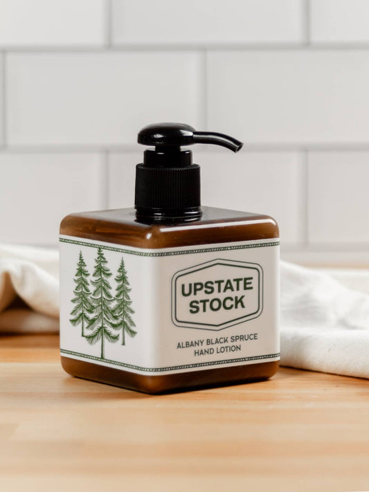 Upstate Stock - Albany Black Spruce - Hand & Body Shea Lotion