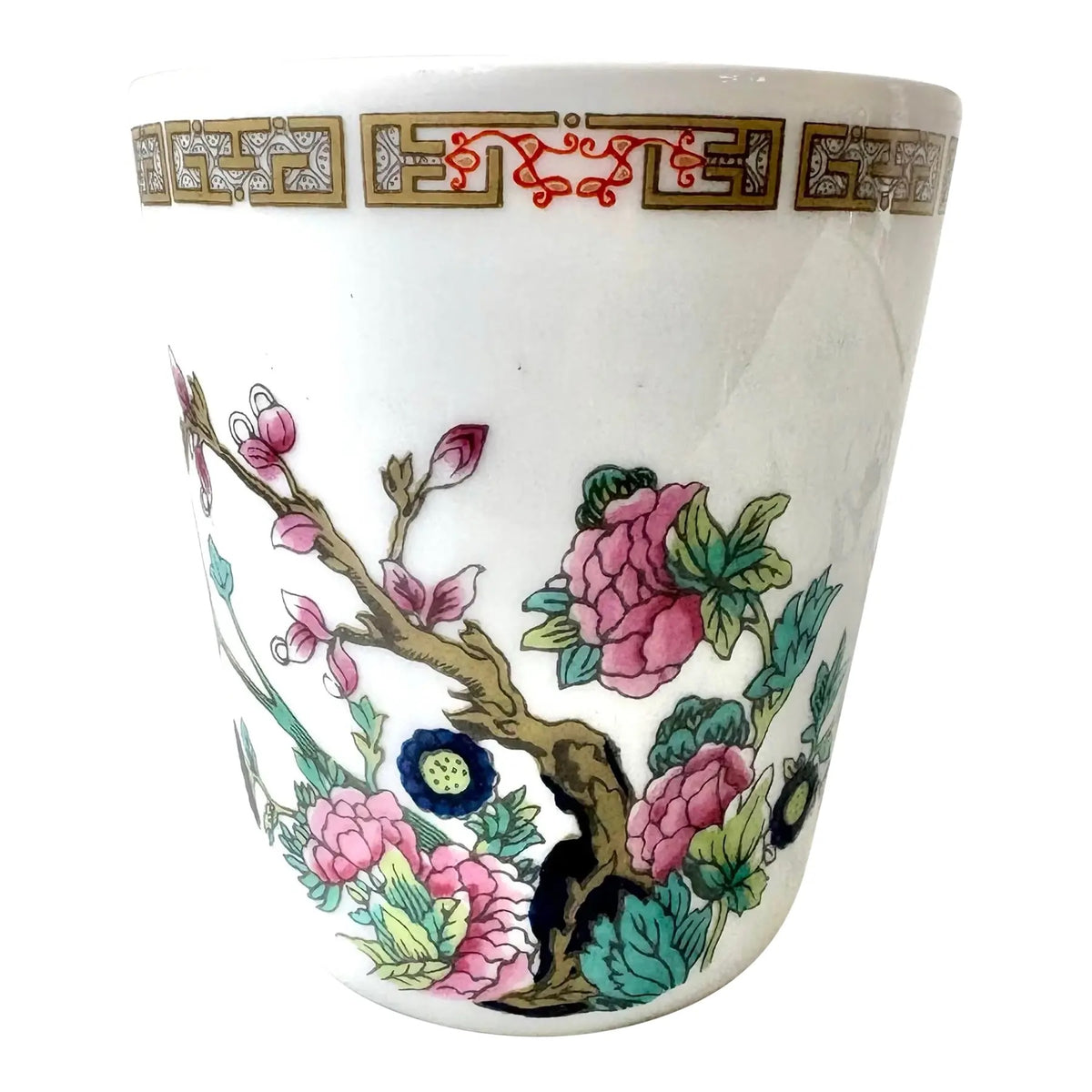 Limoges France Hand-painted Porcelain Cup