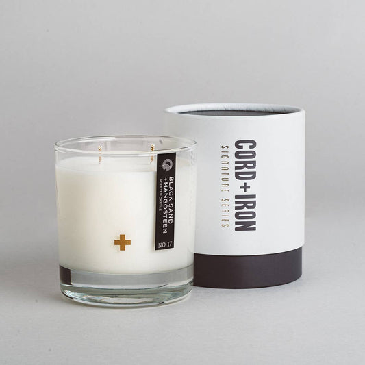 Black Sand + Mangosteen Candle