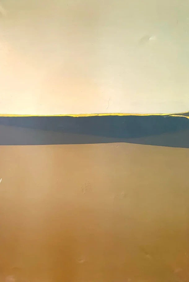 Barbara Beck 1966 Abstract Oil Painting on Canvas