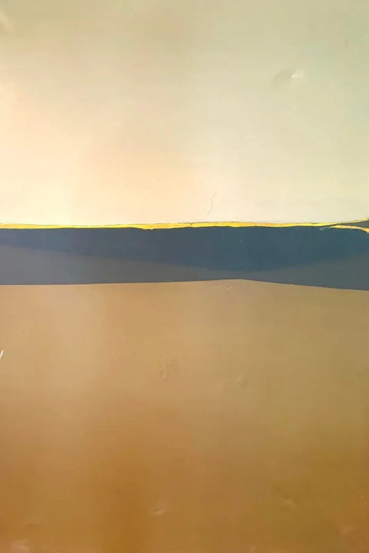 Barbara Beck 1966 Abstract Oil Painting on Canvas