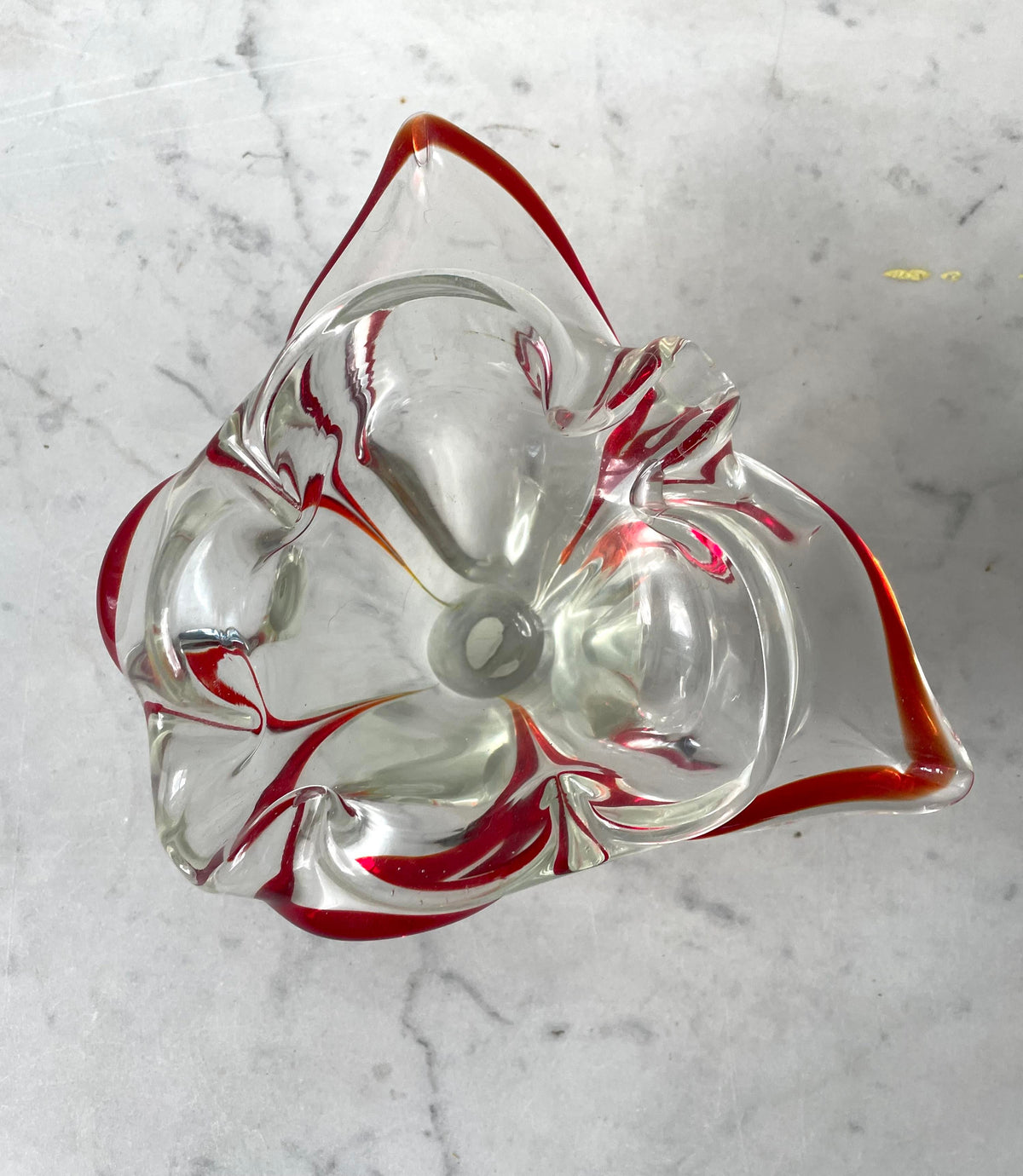 Vintage Mid-Century Murano Glass Ashtray