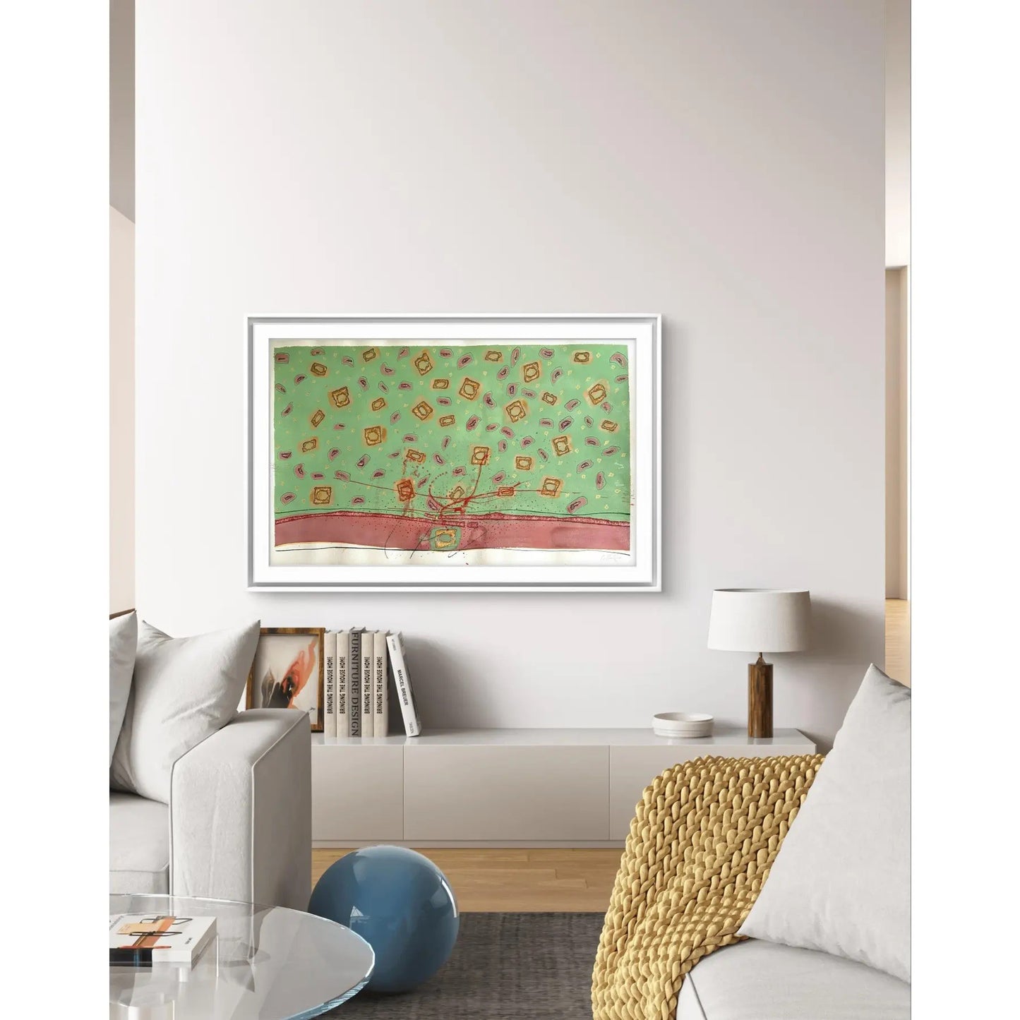 Barbara Beck 2003 Painting on Paper - Signed/Dated