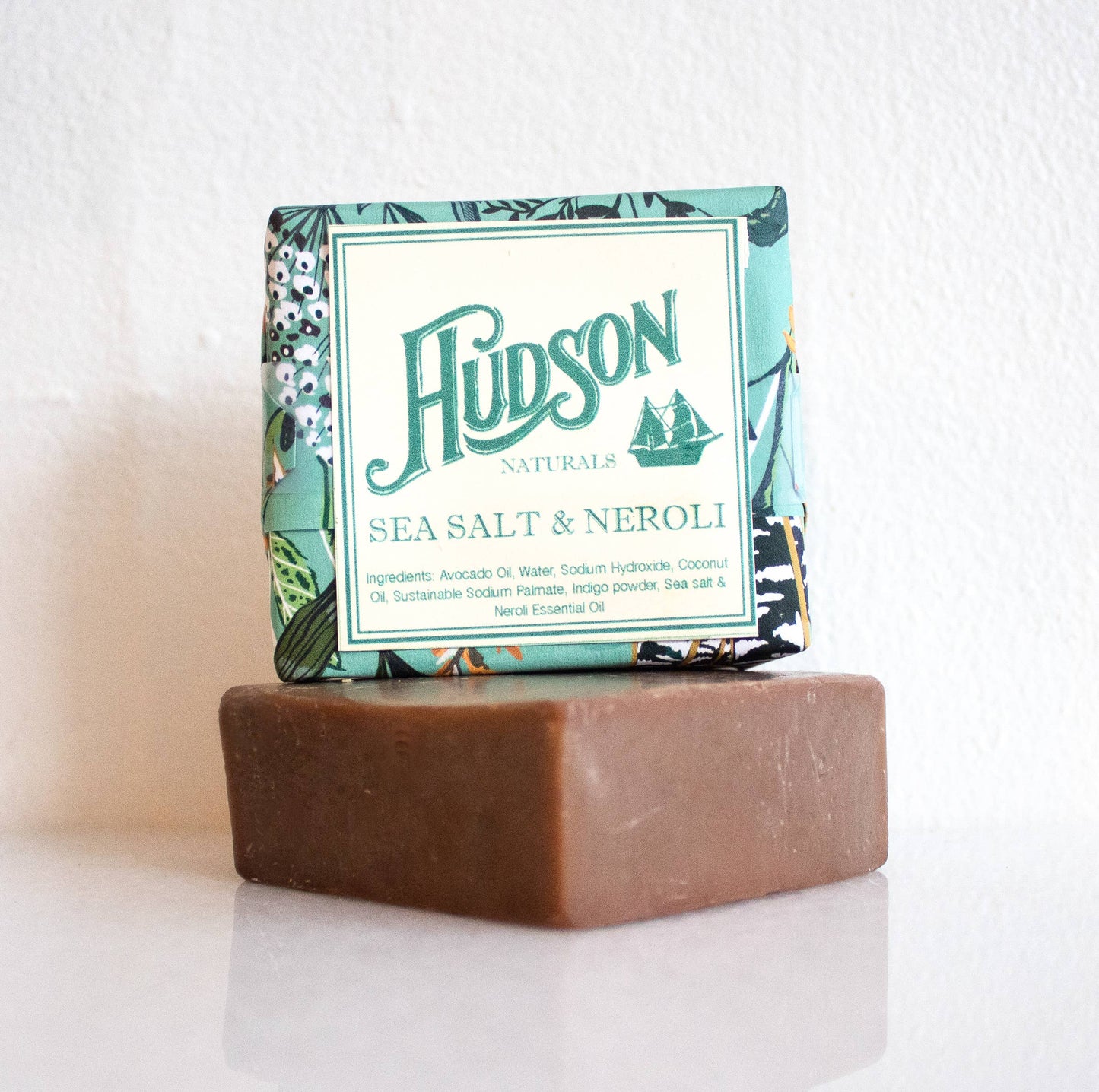 Hudson Naturals - Jabón de sal marina y neroli