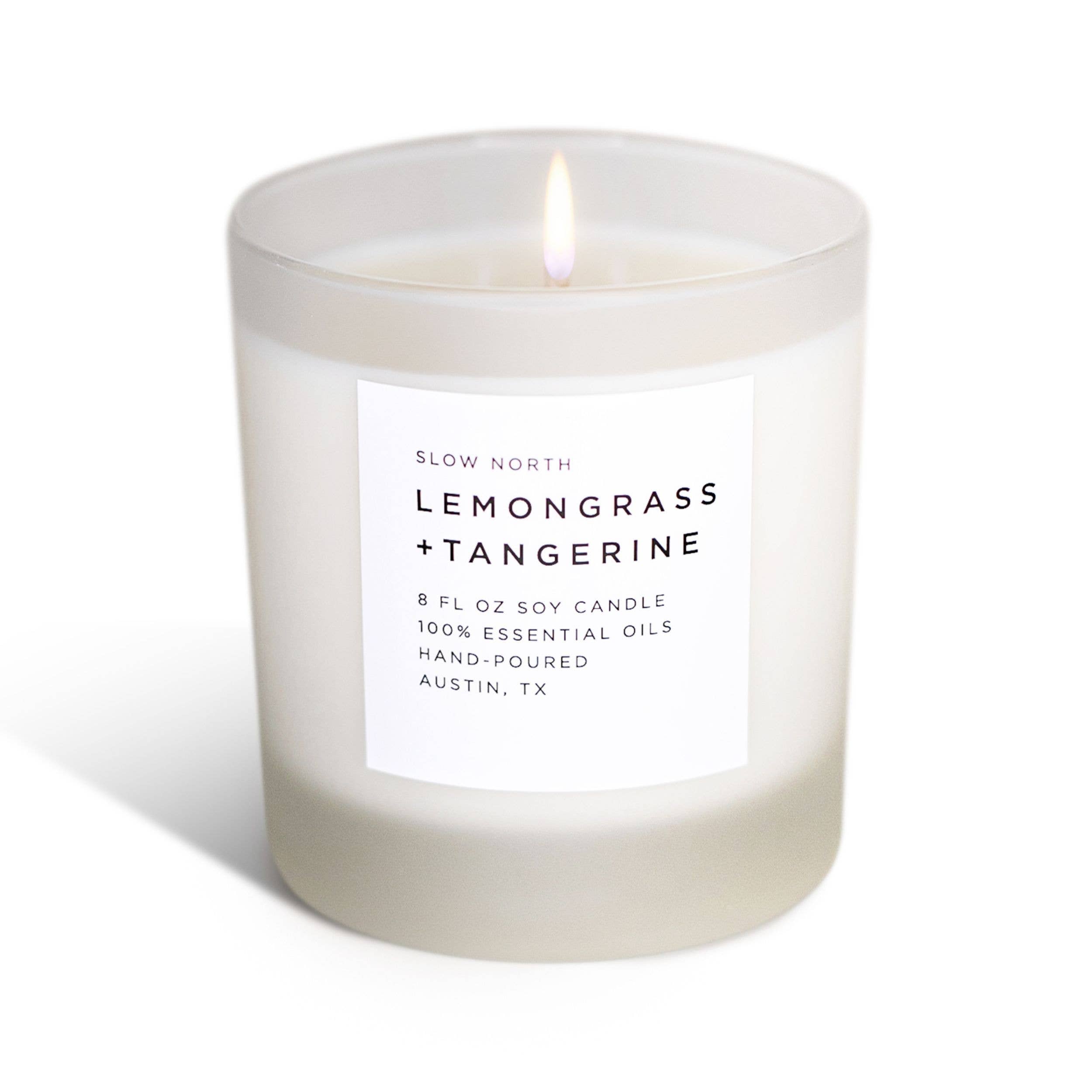 Lemongrass + Tangerine Candle - Thumbnail 3