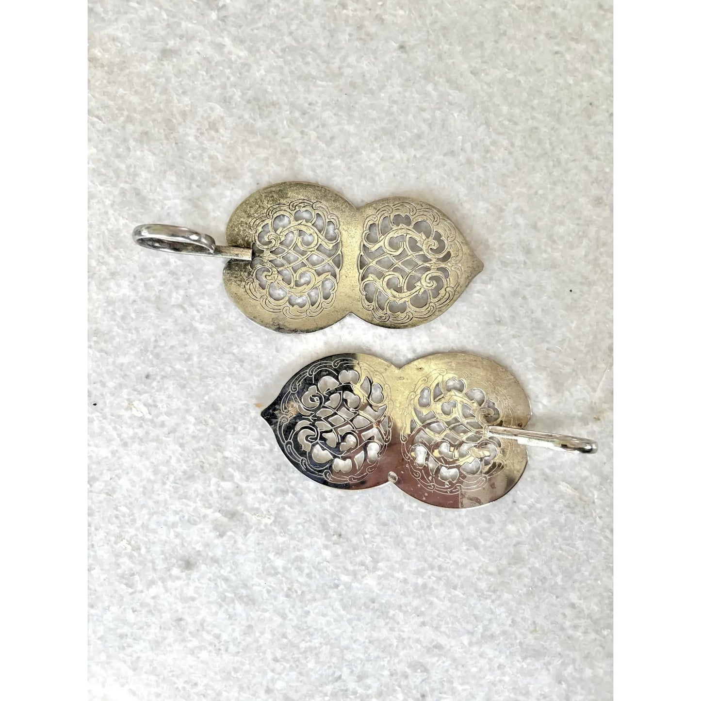 Pair of Silver Plate, Pie - Cake Servering Piece