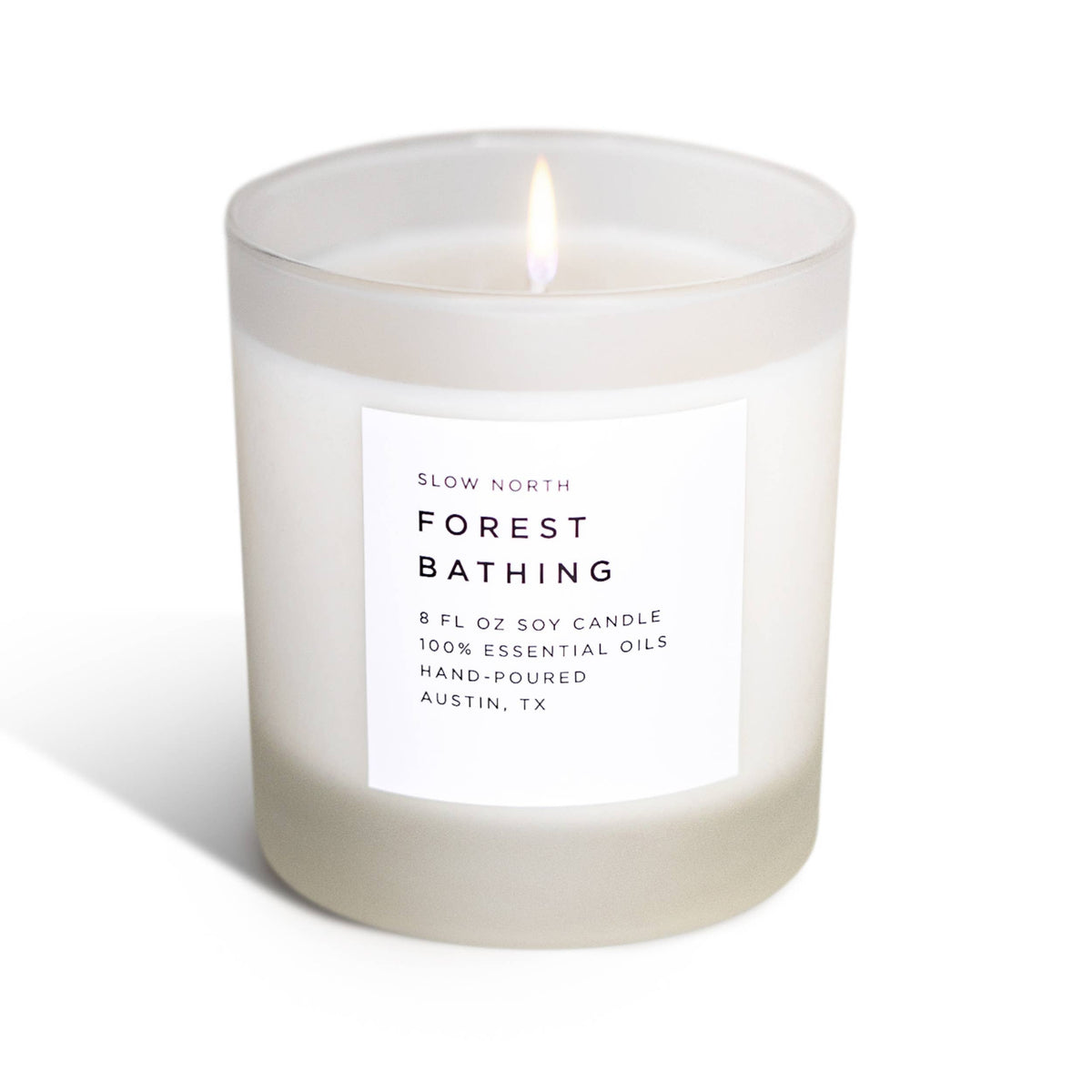 Slow North - Forest Bathing Frosted Candle