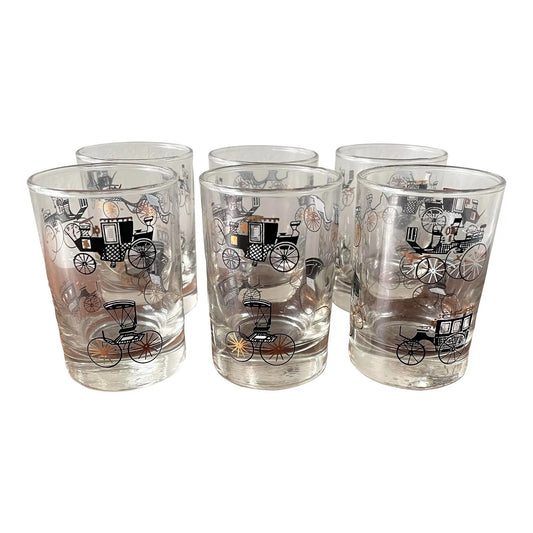 1950s Cocktail, Wine or Shot Glasses.